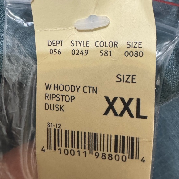 Eddie Bauer Lightweight Ripstop Jacket With Hood Size XXL - Picture 3 of 5